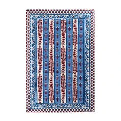 Avignon Tea Towels Red & Blue, Set Of 3 -table supplies shop 15 3a1fb4e4 698e 433f 85a8 678701c1c35f