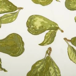 Orchard Pear Napkins Green, Set Of 6 -table supplies shop 16