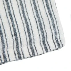 Boat Stripe Linen Napkins White & Blue, Set Of 4 -table supplies shop 2G3A3216