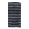 Boat Stripe Linen Kitchen Towels Indigo & White, Set Of 2