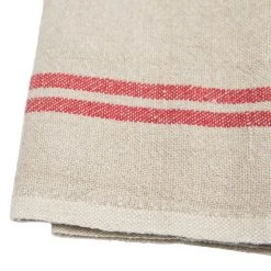 Vintage Linen Kitchen Towels Natural & Red, Set Of 2 8 Vintage Linen Kitchen Towels Natural & Red, Set Of 2 -table supplies shop 2G3A3340