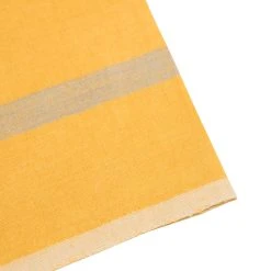 Laundered Linen Napkins Mustard & Grey, Set Of 4 -table supplies shop 2G3A3474