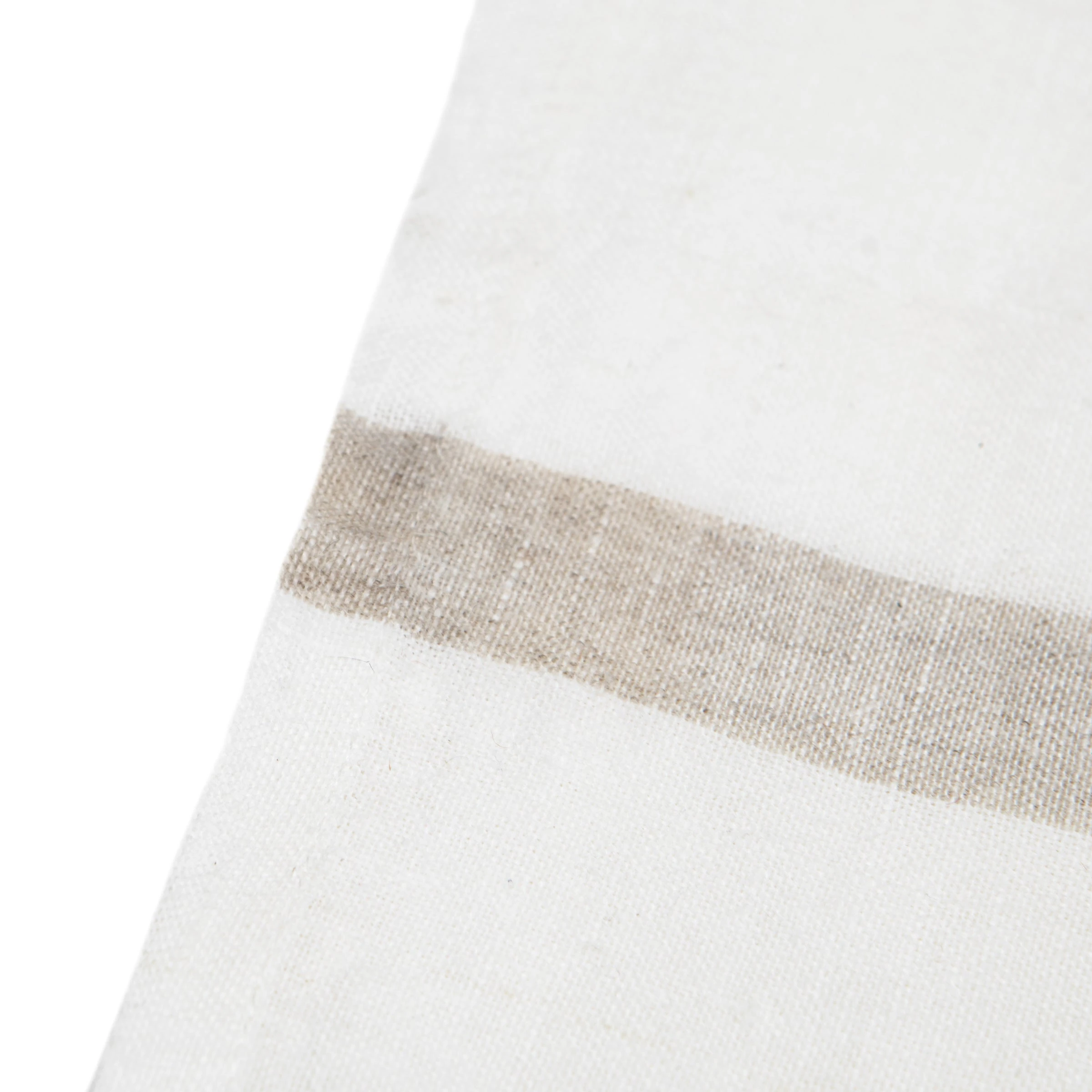 Laundered Linen Napkins White & Natural, Set Of 4 3 Laundered Linen Napkins White & Natural, Set Of 4 - Image 3