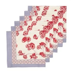 table supplies shop 15 Cherry Blossom Cream & Blush Napkins, Set Of 6