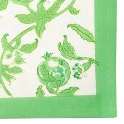 Granada Parrot Green Napkin, Set Of 6 -table supplies shop 38 25 2