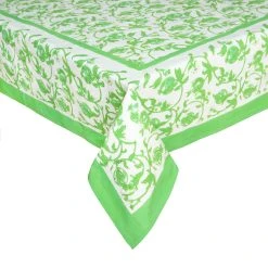 French Tablecloth Granada Parrot Green