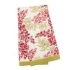 Wisteria Green & Pink Tea Towels, Set Of 3