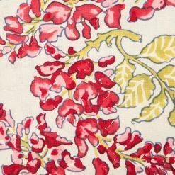 Wisteria Green & Pink Runner -table supplies shop 40 60 1