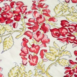 French Tablecloth Wisteria Green & Pink -table supplies shop 40 60 9