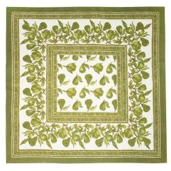 French Tablecloth Orchard Pear Green -table supplies shop 41