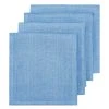 Palma Handwoven Linen Cornflower Blue Napkins 20x20 - Set Of 4