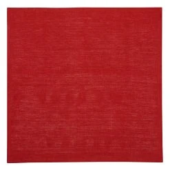 Palma Handwoven Linen Cherry Red Napkins 20x20 - Set Of 4 -table supplies shop 69