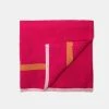 Laundered Linen Napkins Pink & Lime, Set Of 4