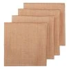 Palma Handwoven Linen Nude Peach Napkins 20x20 - Set Of 4