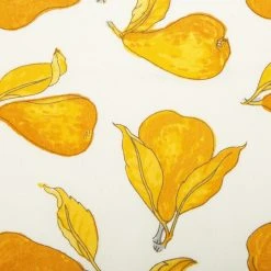 Orchard Pear Napkins Mustard & Grey, Set Of 6 7 Orchard Pear Napkins Mustard & Grey, Set Of 6 -table supplies shop 8