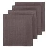 Palma Handwoven Linen Steel Lavender Napkins 20x20 - Set Of 4