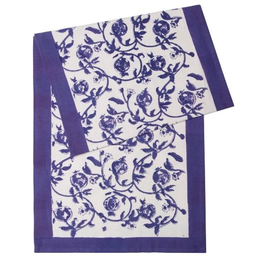 Granada Violet Bleu Runner 5 Granada Violet Bleu Runner -table supplies shop CN25