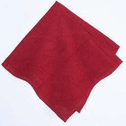 Saint-Rémy D'Or Et Rouge Napkins 22x22 - Set Of 6