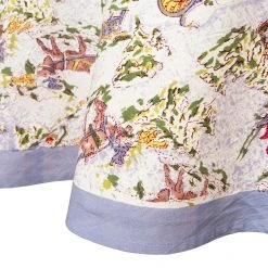 French Tablecloth Renne Grey & Blue 23 French Tablecloth Renne Grey & Blue -table supplies shop Caravan2960 lowres