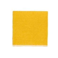 Chunky Linen Mustard Napkins, Set Of 4 -table supplies shop Caravan3047 lowres