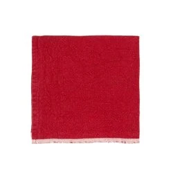 Chunky Linen Red Napkins, Set Of 4 9 Chunky Linen Red Napkins, Set Of 4 -table supplies shop Caravan3058 lowres
