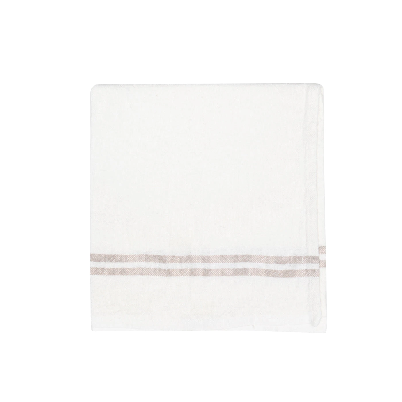Vintage Linen Napkins Ivory & Grey, Set Of 4 1 Vintage Linen Napkins Ivory & Grey, Set Of 4