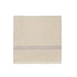 Laundered Linen Napkins Natural & Grey, Set Of 4