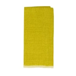 Chunky Linen Lime Kitchen Towels, Set Of 2