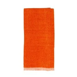 Chunky Linen Orange Kitchen Towels, Set Of 2 7 Chunky Linen Orange Kitchen Towels, Set Of 2 -table supplies shop Caravan3130 lowres