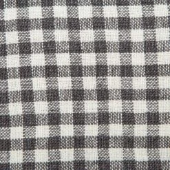 Two-Tone Gingham Napkins Grey & Dijon, Set Of 4 -table supplies shop Caravan3146 lowres
