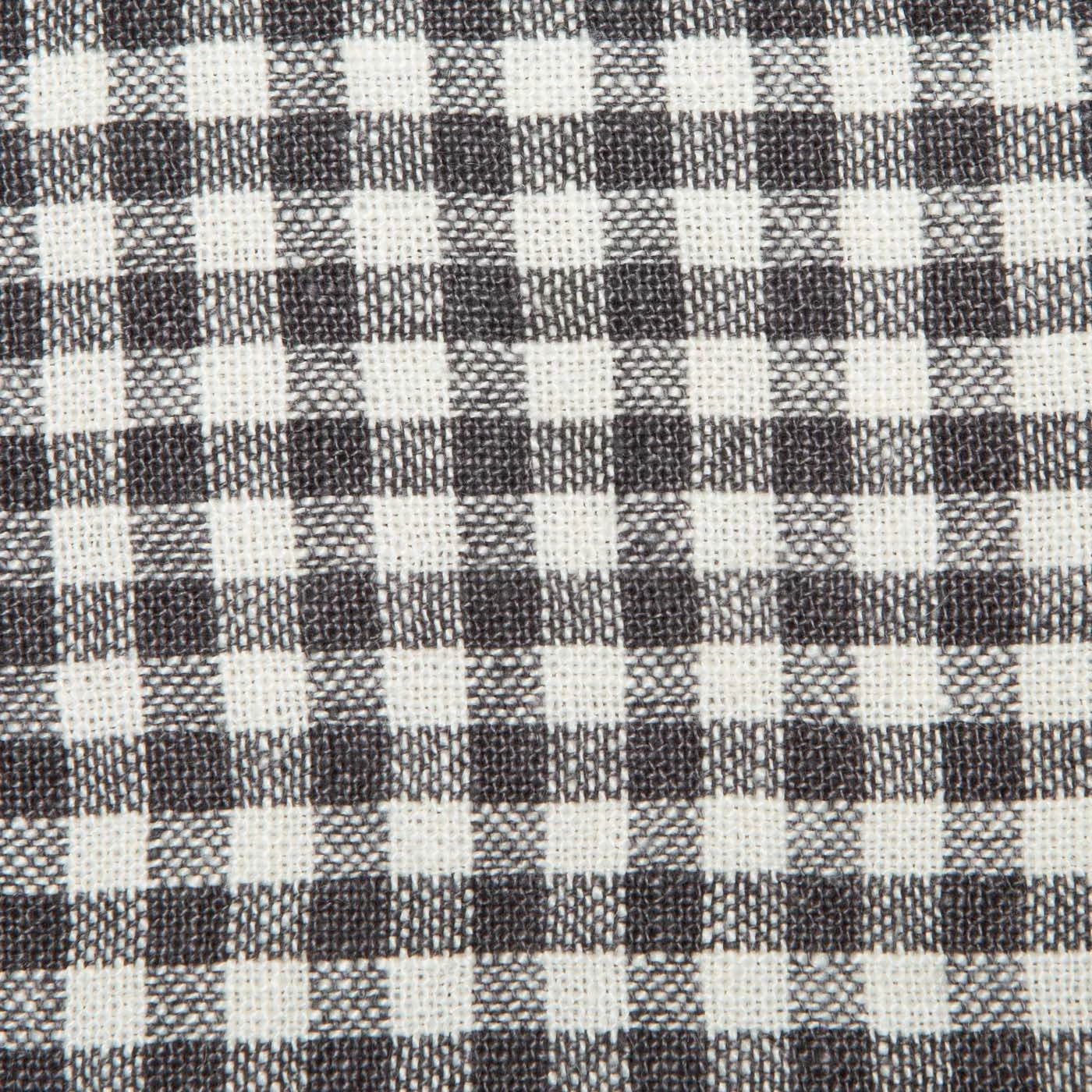 Two-Tone Gingham Kitchen Towels Grey & Dijon, Set Of 2 4 Two-Tone Gingham Kitchen Towels Grey & Dijon, Set Of 2 - Image 4
