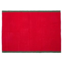 Color Block Red & Green Napkins 20x20 - Set Of 4 -table supplies shop ColeurN August 202243