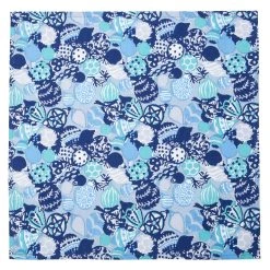 Ornaments Napkins Blue, Set Of 6 6 Ornaments Napkins Blue, Set Of 6 -table supplies shop ColeurN August 202274