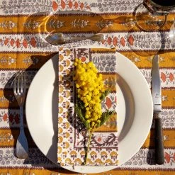 French Tablecloth Avignon Dijon & Blue 9 French Tablecloth Avignon Dijon & Blue -table supplies shop DSC00162 0.5x square