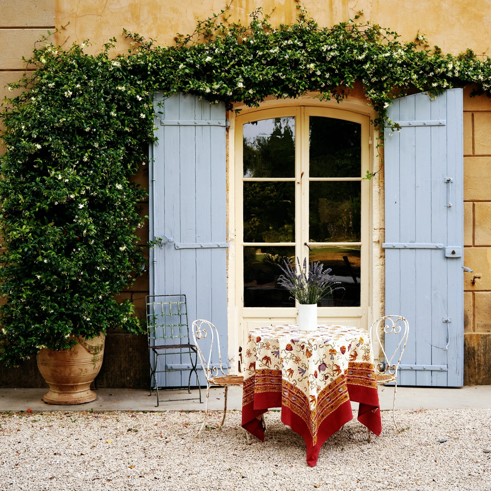 French Tablecloth Fleur Des Indes 1 French Tablecloth Fleur Des Indes