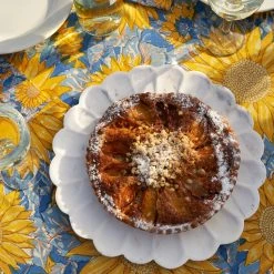 French Tablecloth Sunflower Yellow & Blue 12 French Tablecloth Sunflower Yellow & Blue -table supplies shop DSC03237 0.5x square