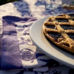 Granada Violet Bleu Napkins, Set Of 6 -table supplies shop DSC03893 0.5x square