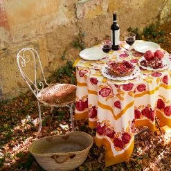 French Tablecloth Pomegranate 17 French Tablecloth Pomegranate -table supplies shop DSC04186 0.5x square