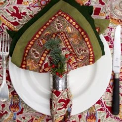 Noel Napkins, Set Of 6 14 Noel Napkins, Set Of 6 -table supplies shop DSC05980 0.5x square