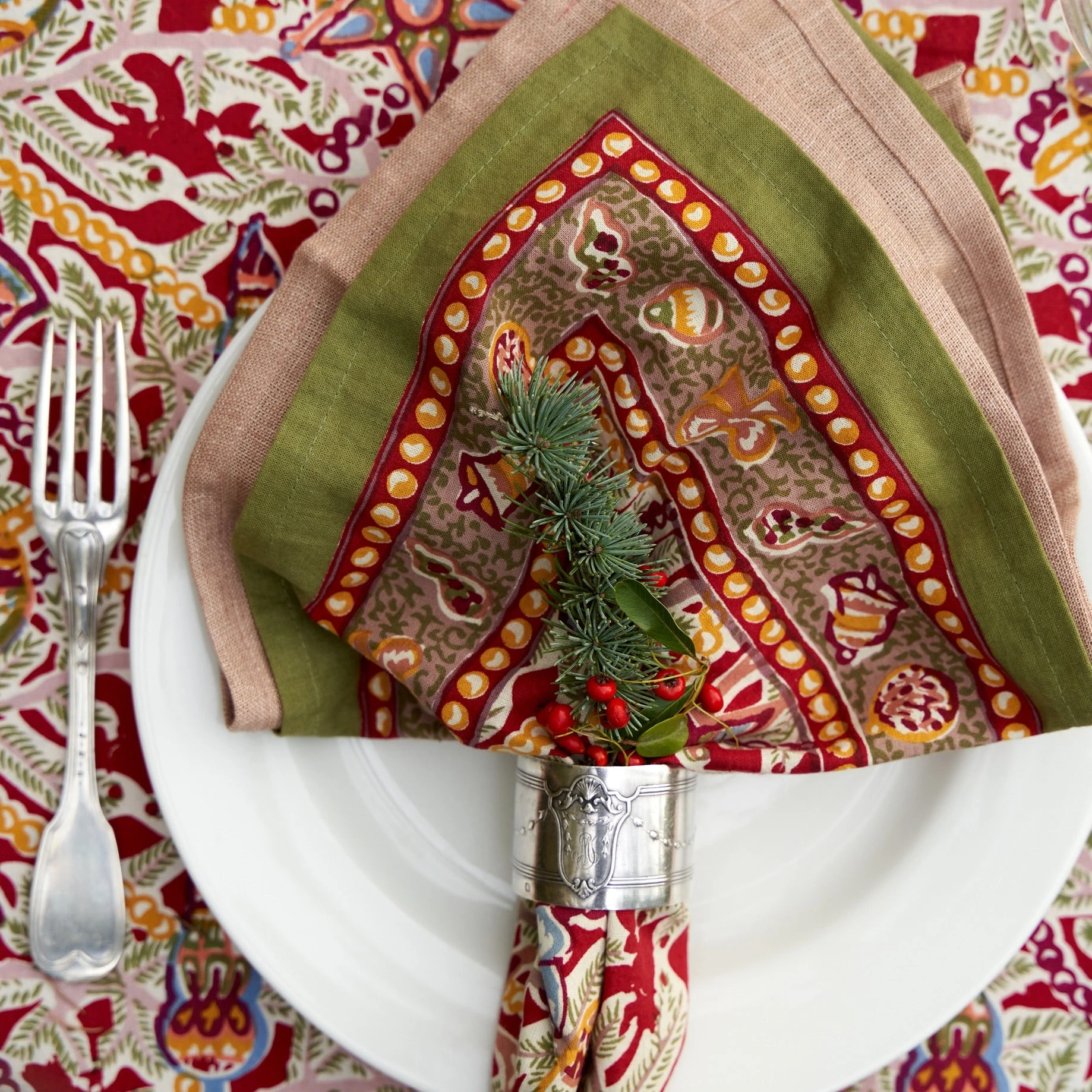 Noel Napkins, Set Of 6 7 Noel Napkins, Set Of 6 - Image 7