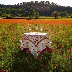 French Tablecloth Poppies 13 French Tablecloth Poppies -table supplies shop DSC09777 0.5x square
