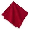 Hemstitch Napkins Rouge, Set Of 6