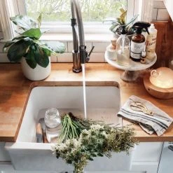 Vintage Linen Kitchen Towels Natural & Black, Set Of 2 11 Vintage Linen Kitchen Towels Natural & Black, Set Of 2 -table supplies shop IMG 5576