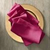 Palma Handwoven Linen Fucsia Napkins 20x20 - Set Of 4