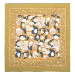 Forest Harvest Napkins Mustard & Blue, Set Of 6 -table supplies shop couleurnature 47