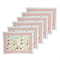 Fraises Des Bois Placemats, Set Of 6