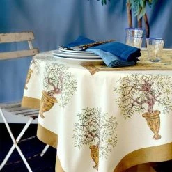 French Tablecloth Olive Tree -table supplies shop french tablecloth olive tree 1