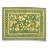 Fruit Placemats Yellow & Green, Set Of 6