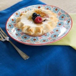 Hemstitch Napkins Navy, Set Of 6 -table supplies shop hemstitch Napkins Navy 3