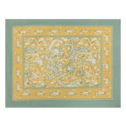 La Mer Placemats Aqua & Citrine, Set Of 6 5 La Mer Placemats Aqua & Citrine, Set Of 6 -table supplies shop placemat2 3
